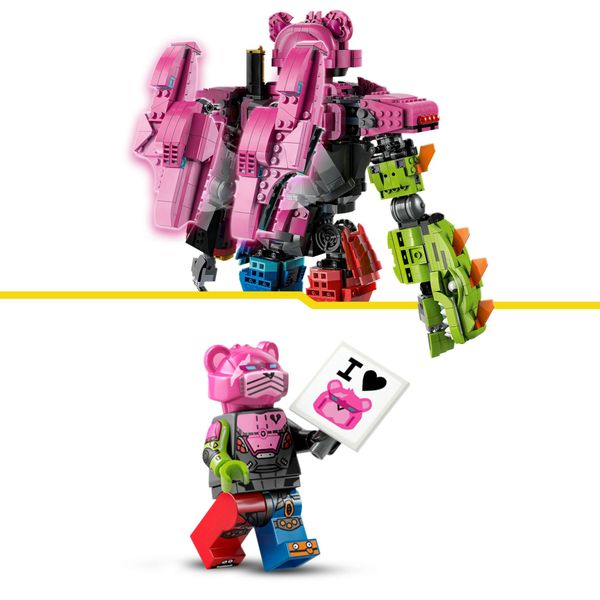 Lego fortnite 77078 - leader squadra mecha da esposizione con minifigure - LEGO