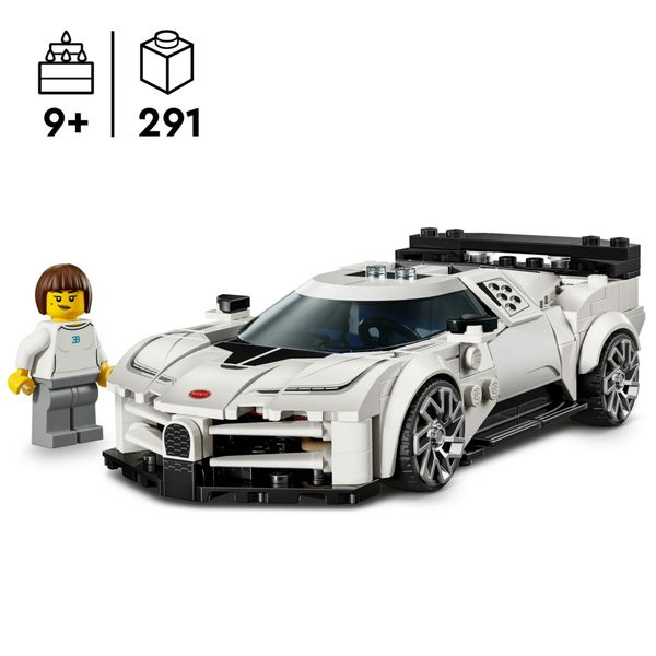 Lego speed champions 77240 - bugatti centodieci con minifigure 9+ - LEGO SPEED CHAMPIONS, LEGO