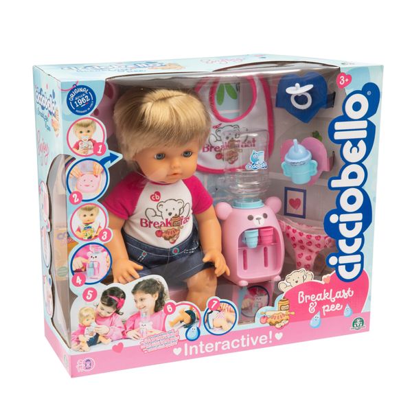 Cicciobello  breakfast  &  pee- cicciobello  breakfast  &  pee - Cicciobello