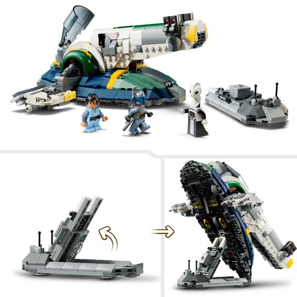 Lego star wars 75433 - astronave jango fett con 3 minifigure 9+ - LEGO STAR WARS, LEGO® Star Wars™, LEGO