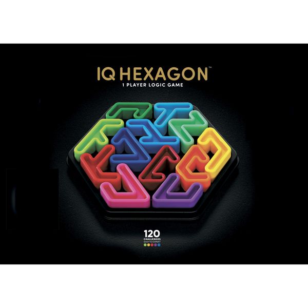 Iq hexagon - smartgames - rompicapo iq da 1 giocatore - PROLUDIS