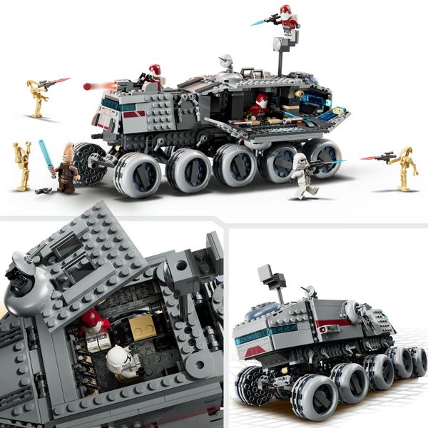 Legostar wars 75413 - juggernaut con 8 personaggi, 9+ anni - LEGO STAR WARS, LEGO® Star Wars™