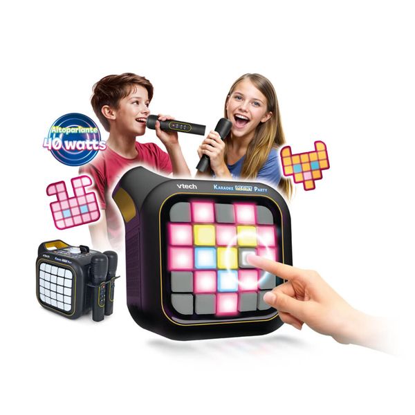 Karaoke light party - speaker con luci per serate indimenticabili - vtech - VTECH