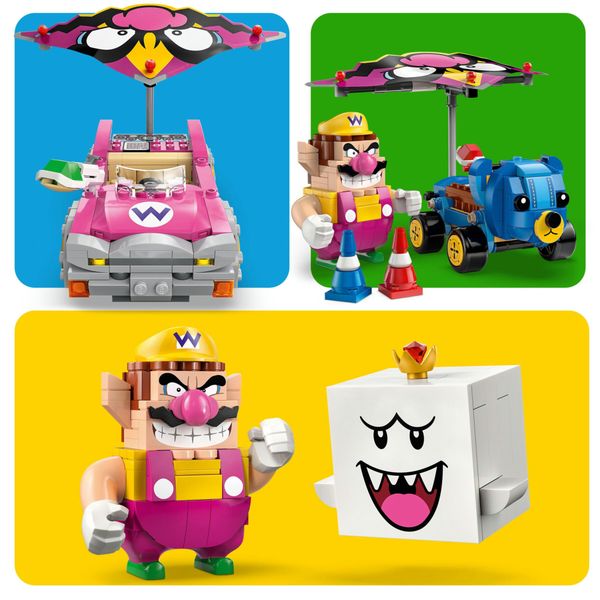 Lego 72038 - mario kart wario vs re boo con 2 veicoli, 8+ anni - LEGO