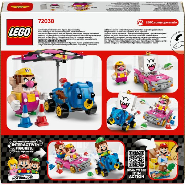 Lego 72038 - mario kart wario vs re boo con 2 veicoli, 8+ anni - LEGO