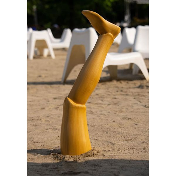Garpez 75 cm - replica scultura cult "tre uomini e una gamba" - MYAGG