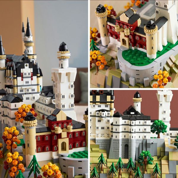 Lego architecture 21063 - castello neuschwanstein da esposizione - LEGO ARCHITECTURE, LEGO