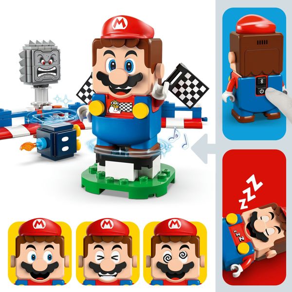 Lego 72043 - mario kart con kart standard e 3 personaggi, 7+ anni - LEGO® Super Mario™, LEGO
