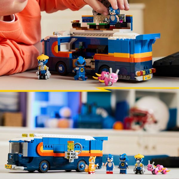Lego sonic 77006 - camion di comando con 5 personaggi interattivi 8+ - Sonic, LEGO