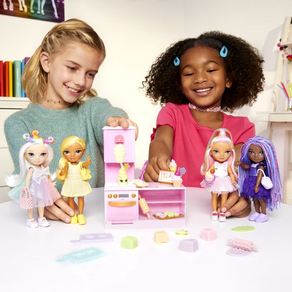 Rainbow high littles - dessert shop con bambola kandy - Rainbow High