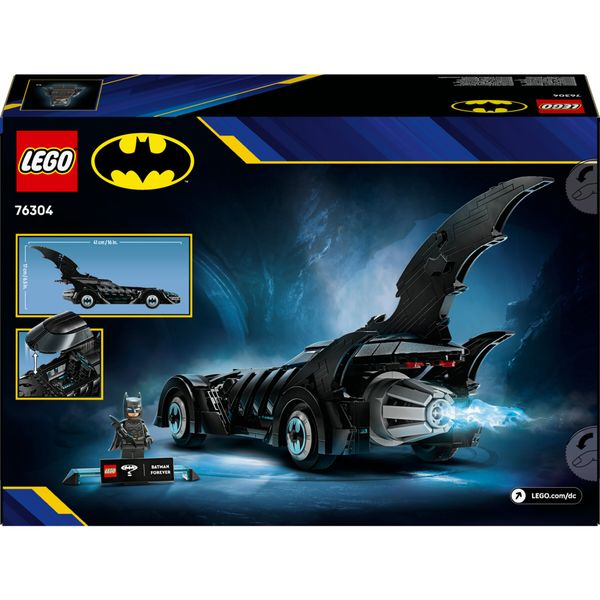 Lego dc 76304 - batmobile batman forever con minifigure 12+ - LEGO SUPER HEROES, LEGO