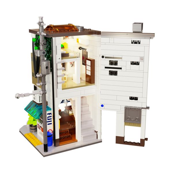 Cada costruzione giapponese stuffed bun house - modellino casa panini - 