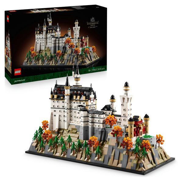 Lego architecture 21063 - castello neuschwanstein da esposizione - LEGO ARCHITECTURE, Lego