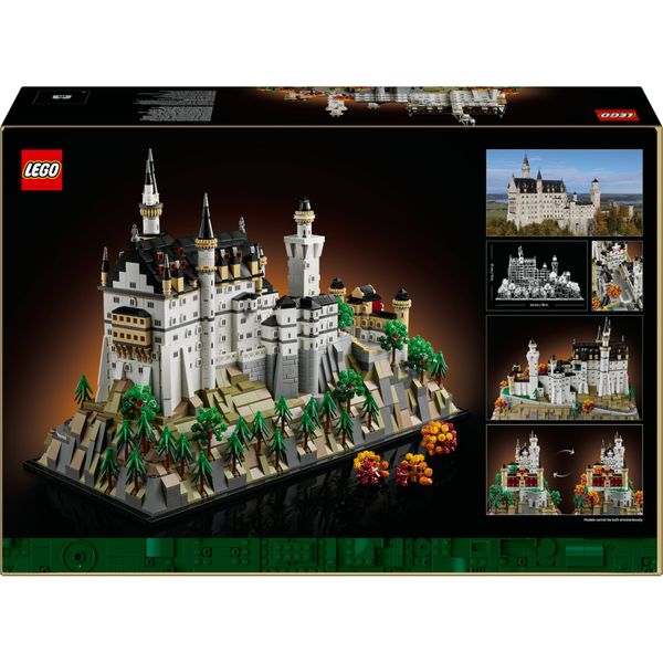 Lego architecture 21063 - castello neuschwanstein da esposizione - LEGO ARCHITECTURE, LEGO