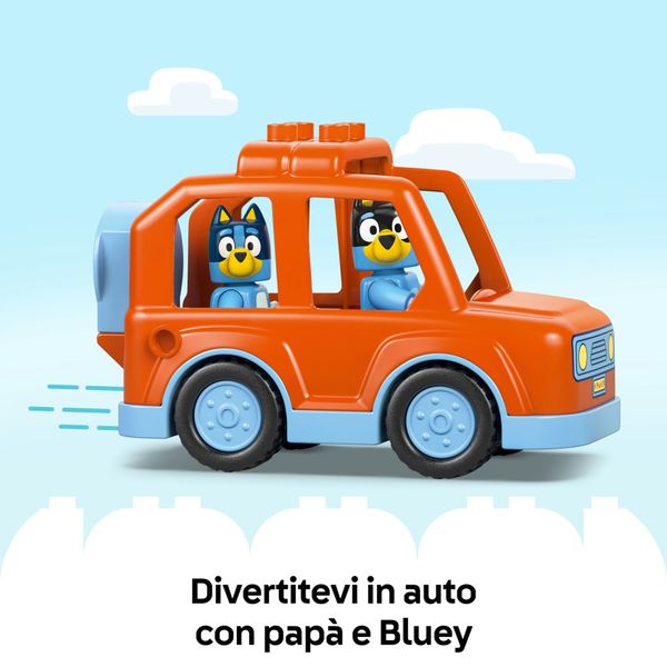 Lego 10458 - duplo gelateria bluey con macchina e 2 figure, 2+ anni - LEGO DUPLO, LEGO