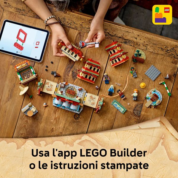 Lego 75638 - one piece battaglia ad arlong park con 5 figure, 9+ anni - ONE PIECE, LEGO