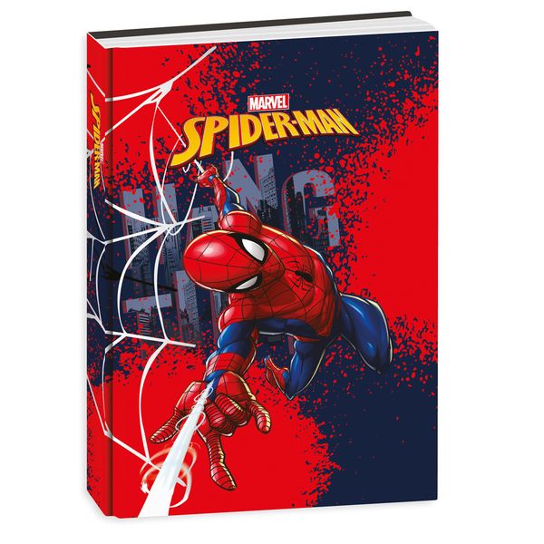 Diario scuola spiderman assortito  - datato 10 mesi - SEVEN