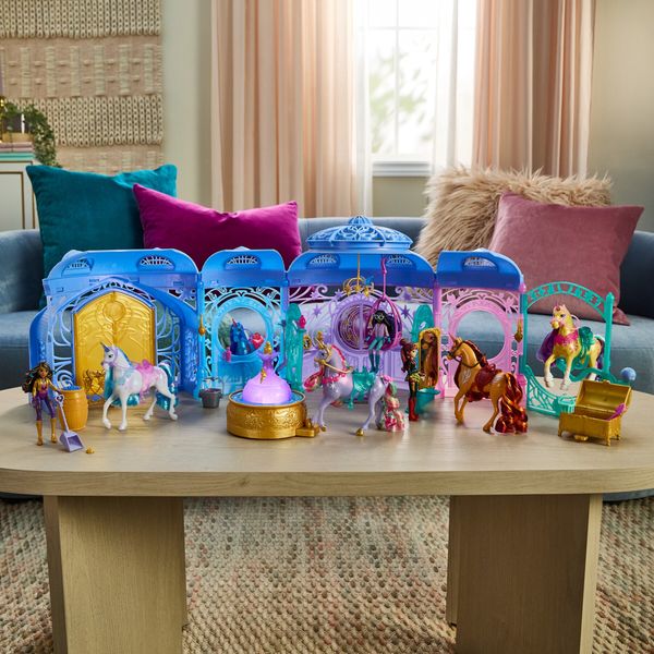 Unicorn academy, stalla playset con wildstar - UNICORN ACCADEMY