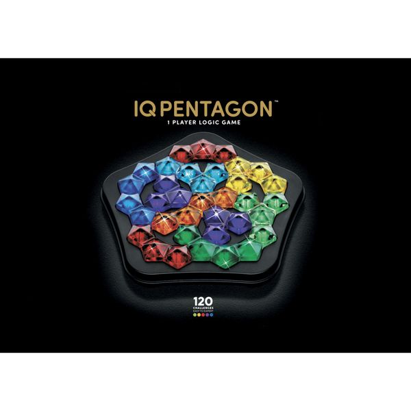 Iq pentagon - smartgames - rompicapo iq da 1 giocatore - 