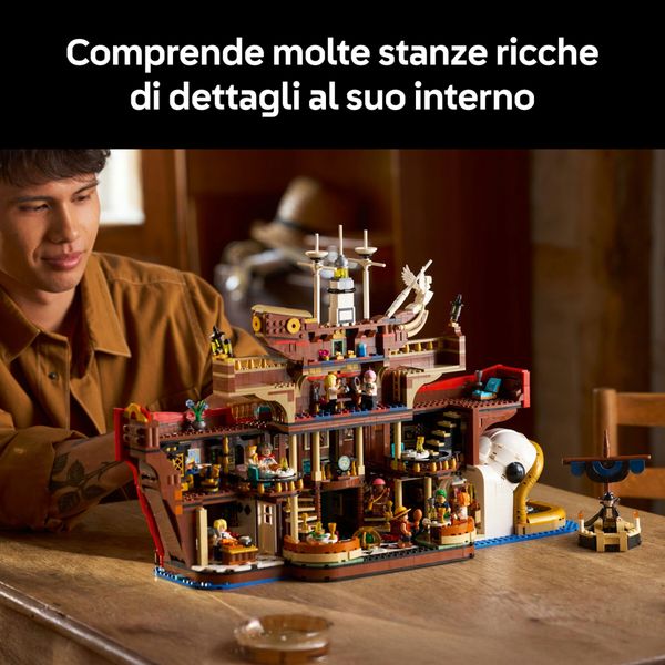 Lego one piece 75640 baratie, il ristorante galleggiante - ONE PIECE, LEGO