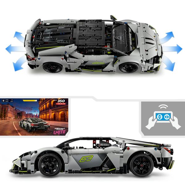 Lego technic 42214 - lamborghini revuelto rc con luci e batteria - LEGO TECHNIC, LEGO
