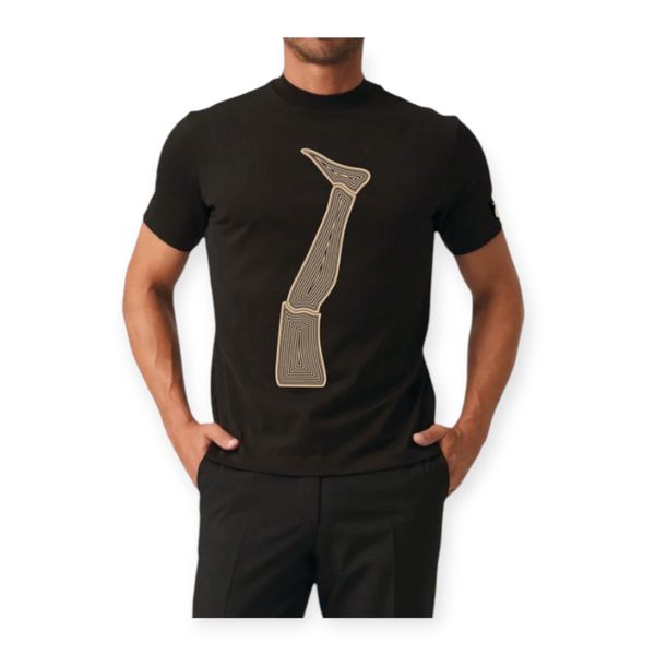 Myagg t-shirt garpez nera - MYAGG