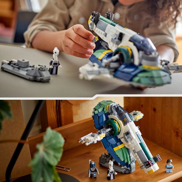 Lego star wars 75433 - astronave jango fett con 3 minifigure 9+ - LEGO STAR WARS, LEGO® Star Wars™, LEGO