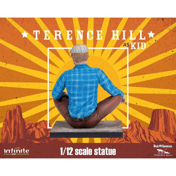 Terence hill  kid 1/12 – statua da collezione infinite statue - 