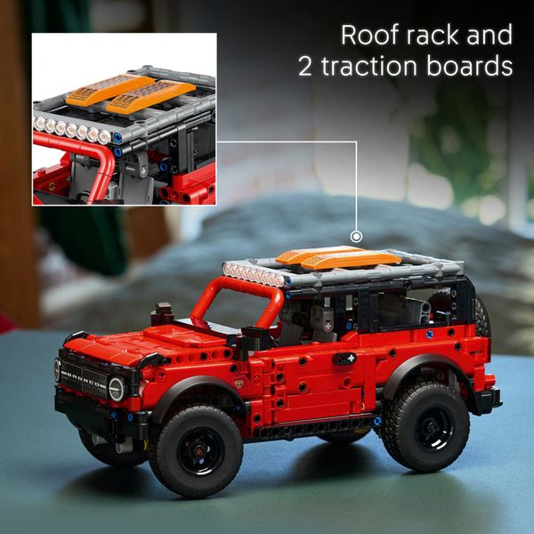 Lego technic 42213 - suv ford bronco con motore v6 e sterzo 9+ - LEGO TECHNIC, LEGO