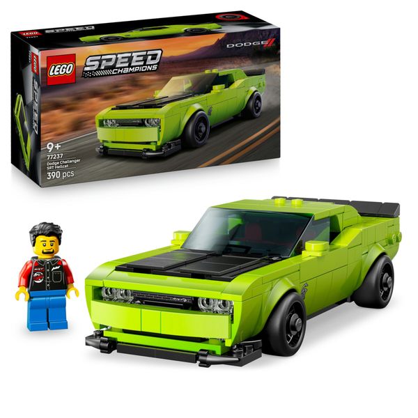 Lego speed champions 77237 - dodge challenger srt hellcat 9+ - LEGO SPEED CHAMPIONS, Lego