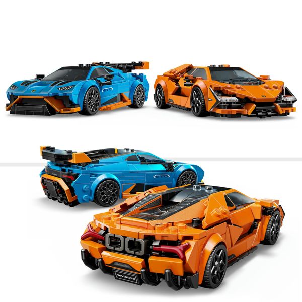 Lego speed champions 77238 - lamborghini revuelto e huracán sto 10+ - LEGO SPEED CHAMPIONS, LEGO