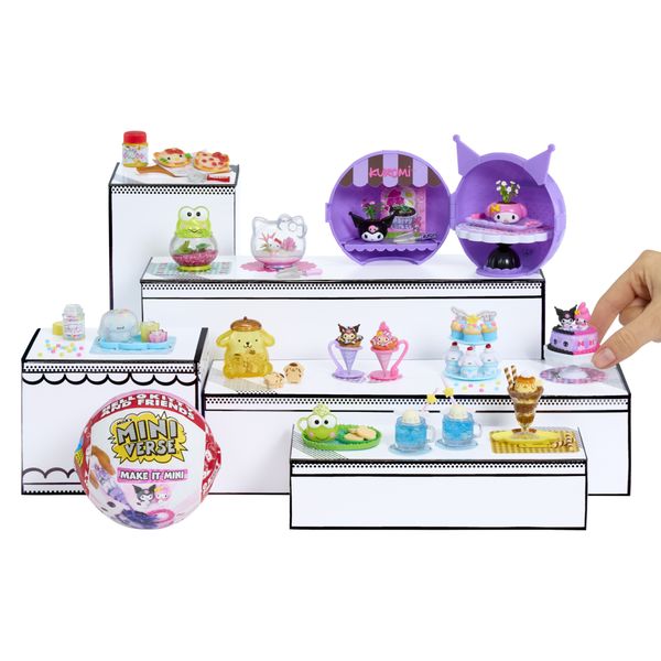 Miniverse assortito make it mini hello kitty serie 2: 1 set sorpresa con 12 miniverse sanrio da collezionare. età 8+. - Hello Kitty