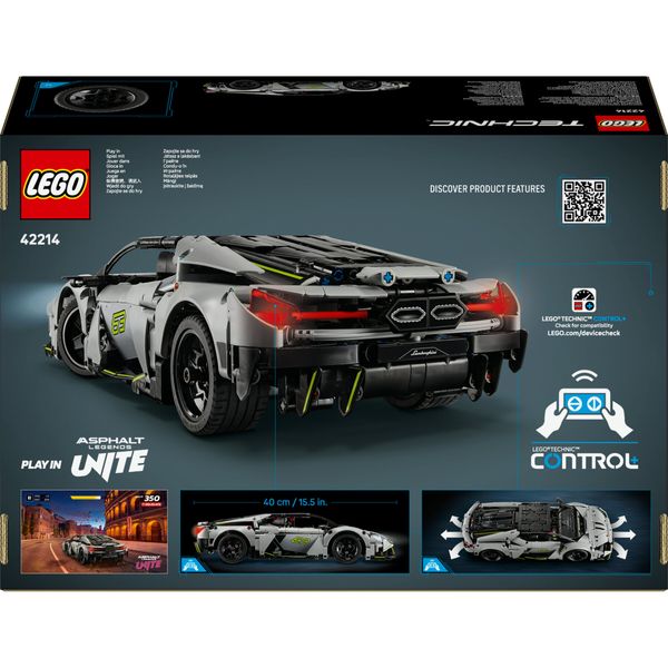 Lego technic 42214 - lamborghini revuelto rc con luci e batteria - LEGO TECHNIC, LEGO