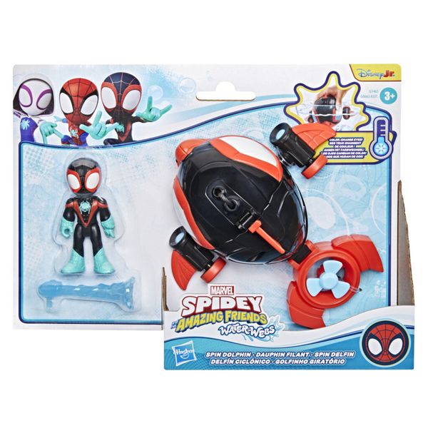 Spidey water web veicolo & personaggio assortito - SPIDEY