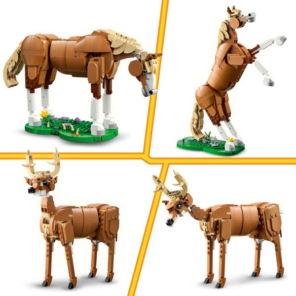 Lego creator 31166 - cavallo 3in1 trasformabile in orso o cervo 9+ - LEGO CREATOR, LEGO