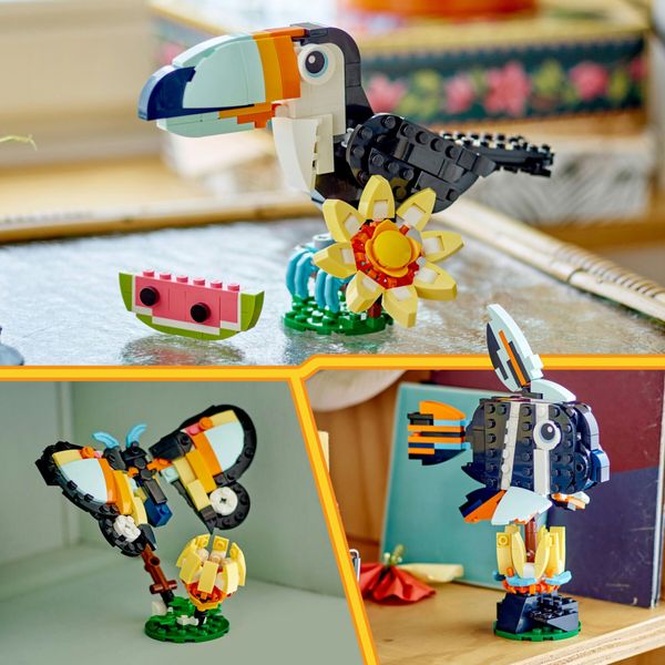 Lego creator 31173 - tucano tropicale 3in1 trasformabile 7+ - LEGO CREATOR, LEGO