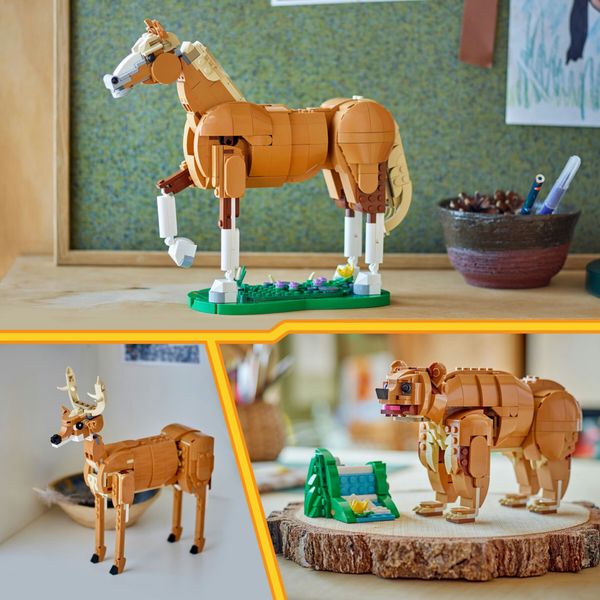 Lego creator 31166 - cavallo 3in1 trasformabile in orso o cervo 9+ - LEGO CREATOR, LEGO