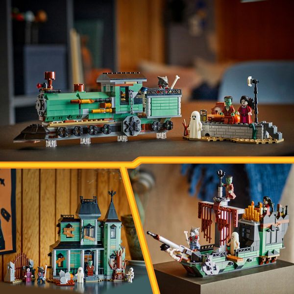 Lego creator 31167 - villa spettrale 3in1: nave fantasma o treno 9+ - LEGO CREATOR, LEGO