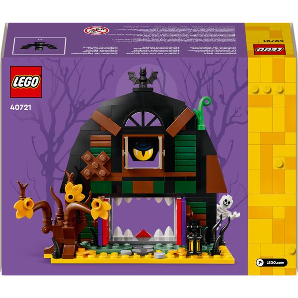 Lego 40721 - granaio di halloween con minifigure e accessori, 8+ anni - LEGO ICONS