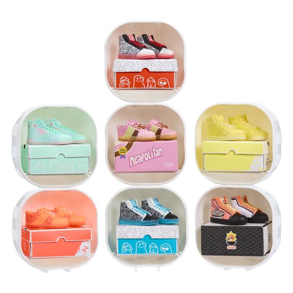 Mga’s miniverse make it mini sneakers - mini oggetti da collezione in confezione sorpresa, fai da te, articoli replica di sneaker - età 8+ - MINIVERSE MGA