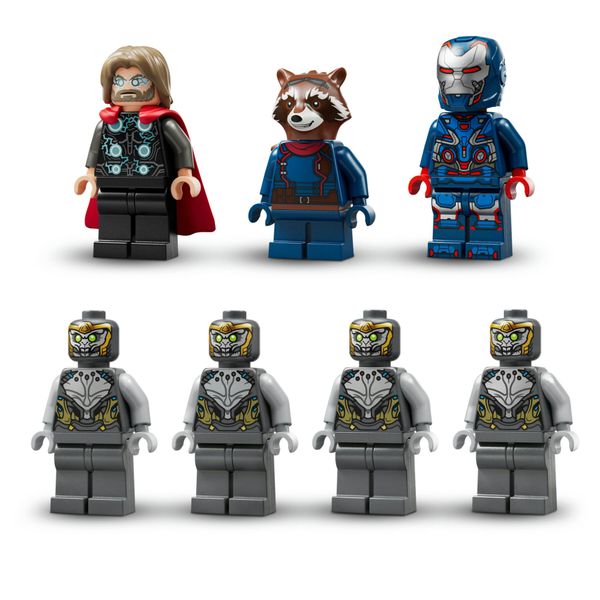 Lego marvel 76322 - thor vs chitauri con mech e 7 minifigure 8+ - LEGO SUPER HEROES, LEGO