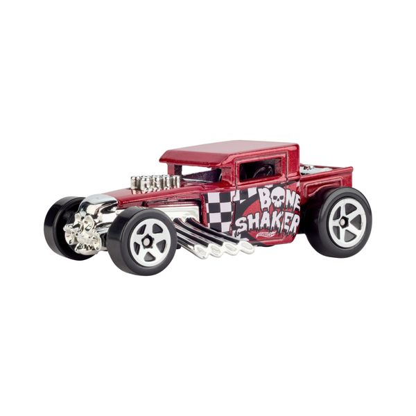 Hot wheels - set 5 veicoli core mattel per l'80° anniversario, macchinine con decorazioni e confezione da collezione - Hot Wheels