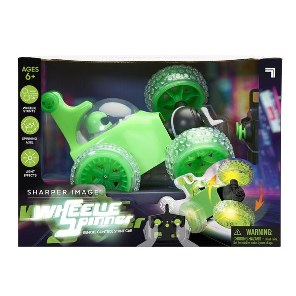 Auto rc wheelie spinner sharper image – acrobazie e led luminosi - Sharper Image