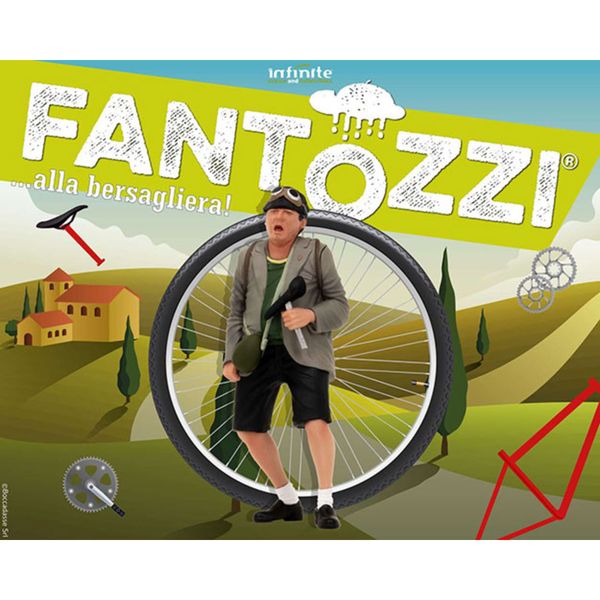 Fantozzi …alla bersagliera – mini figure  da collezione 10cm infinite statue - 