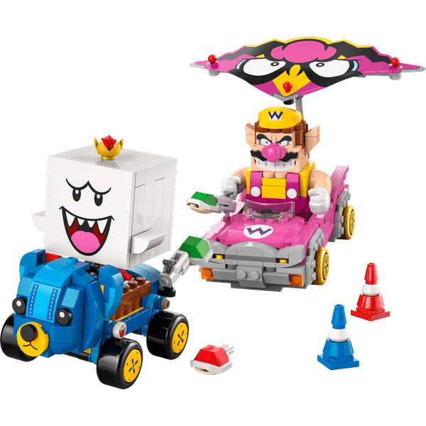 Lego 72038 - mario kart wario vs re boo con 2 veicoli, 8+ anni - LEGO