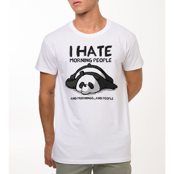 T-shirt i hate morning people - Pampling