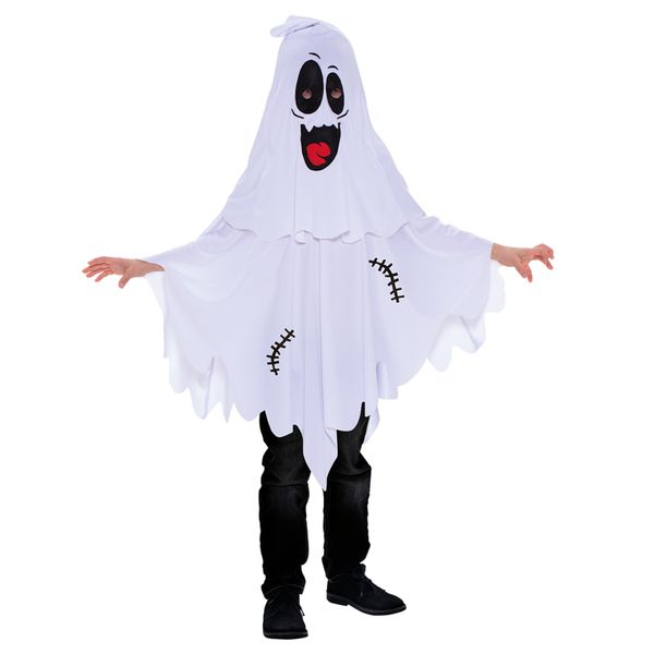 Costume travestimento halloween fantasma bambino taglia unica bimbi - CARNAVAL QUEEN