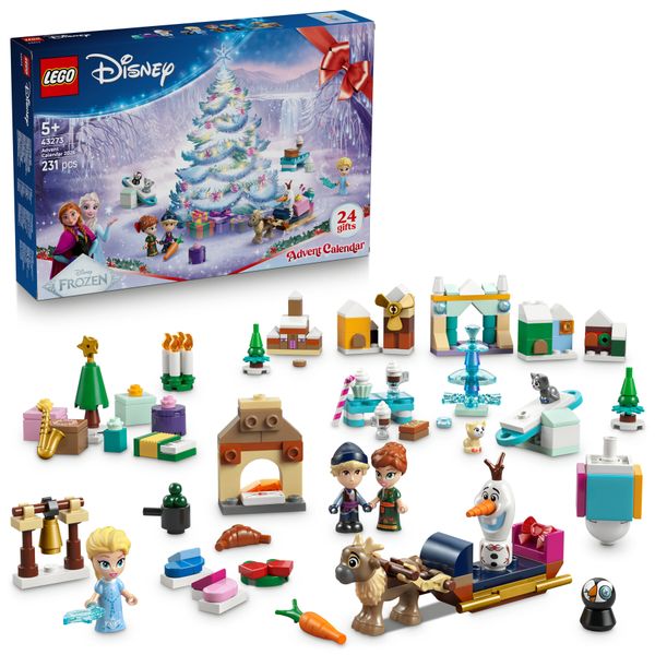 Lego disney frozen - 43273 - calendario avvento frozen 2025 per bambini 5+ - DISNEY PRINCESS, LEGO DISNEY PRINCESS, LEGO® Disney Frozen, Frozen
