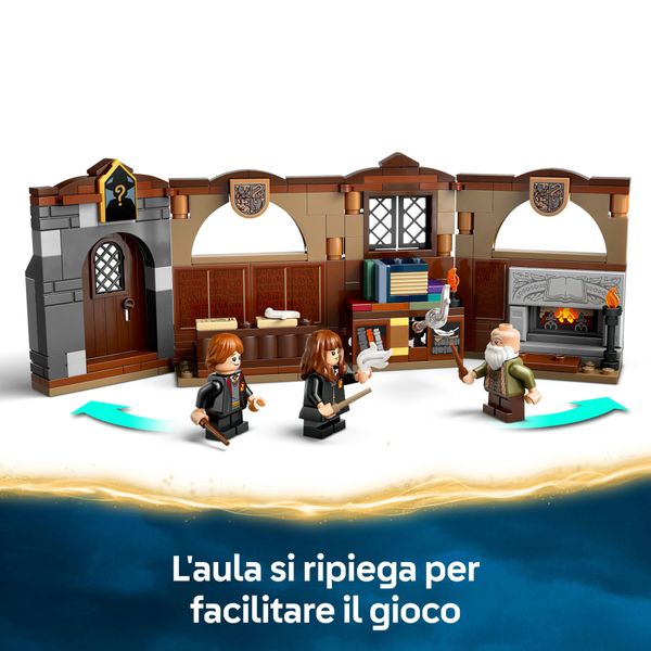Lego harry potter - 76442 - lezione incantesimi hogwarts - set con 3 minifigure 8+ - Harry Potter, LEGO® Harry Potter™, LEGO