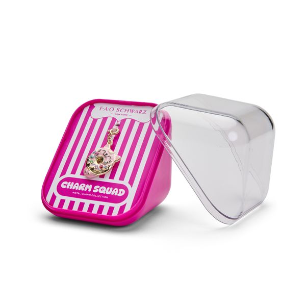 Ciondolo a forma di ciambella con gattino charm squad di fao schwarz® - FAO Schwarz